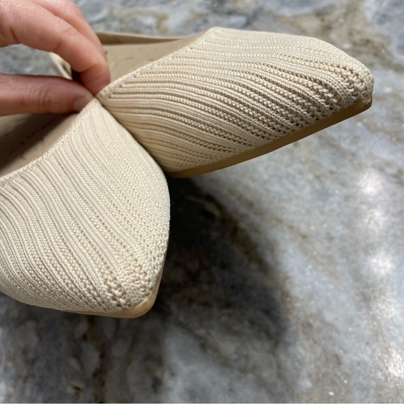 Vivaia Pointed-Toe Ballet Flats in Cream Ivory Women’s EU 41 - Picture 7 of 11